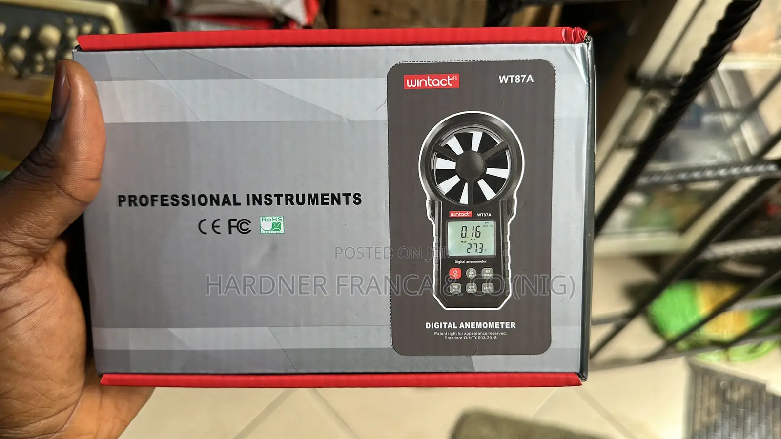 Digital Anemometer