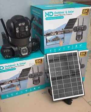 Three Eyes Solar Smart Camera