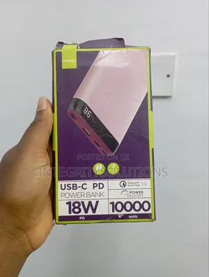 Omars Usb Type-C/Pd Lightweight Fast Charge Power Bank 18wpd 10000mah