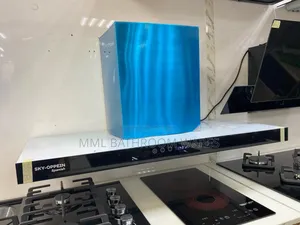 90cm T-Shape Kitchen Smell, Heat Extractor Hood Wave Control