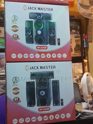 Jackmaster Multimedia Speaker System-Sp 6348/Sp-6349/Sp-6350