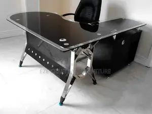 Luxury Tampered Glass Executive Office Table