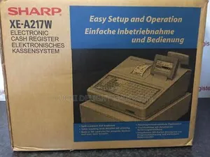 Sharp Electronic Cash Register Xe-A217w