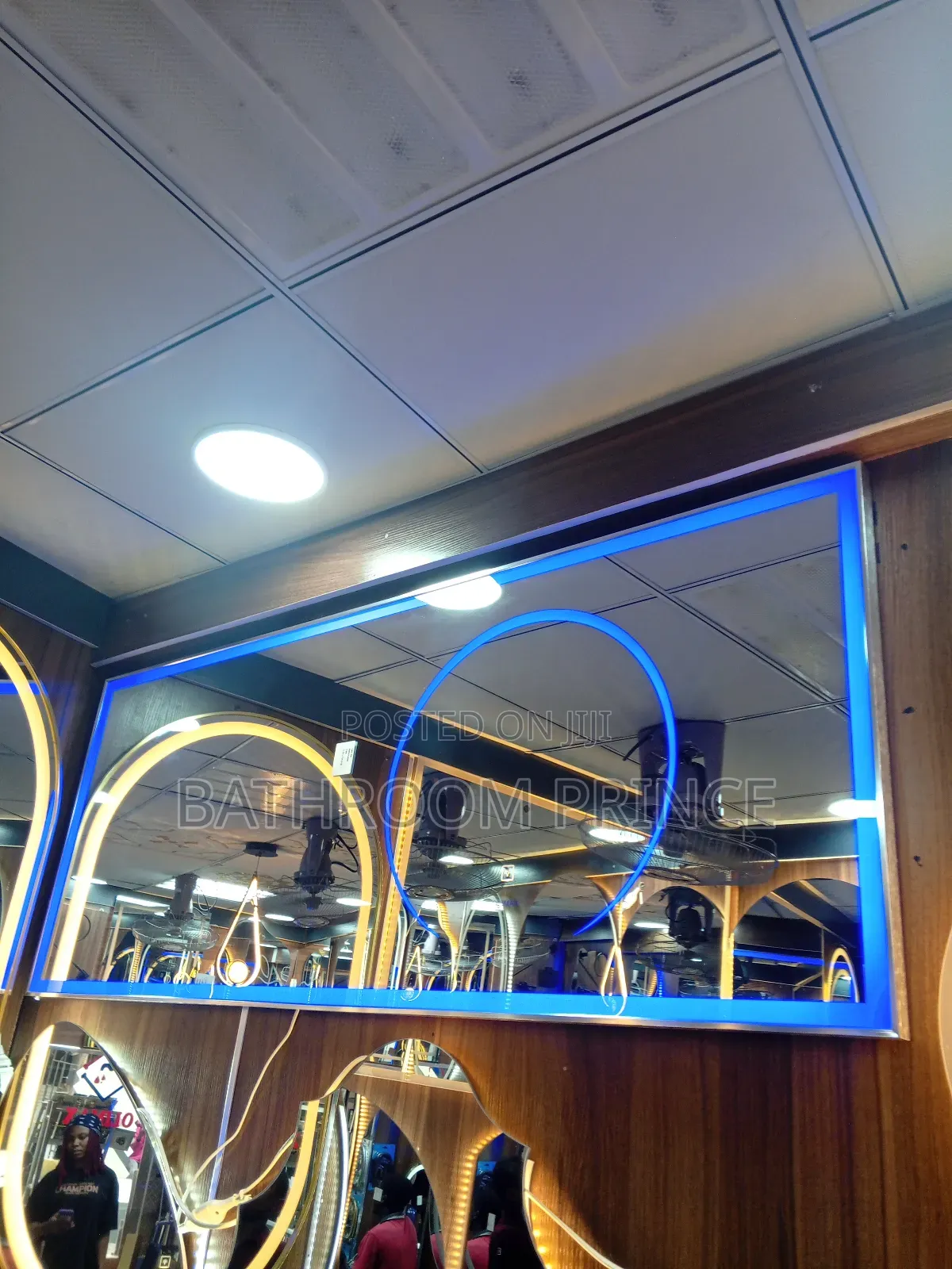 Square Frame Led Mirror