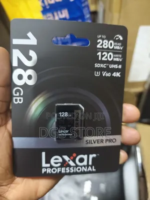 Lexar Silver Pro Sd Card 128gb