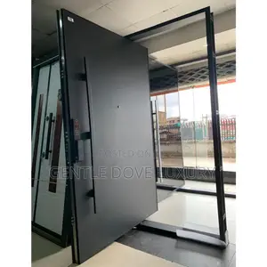 4ft by 7ft Pivot Entrance Door With Smart Lock