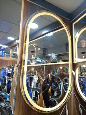 Gold Led Mirror