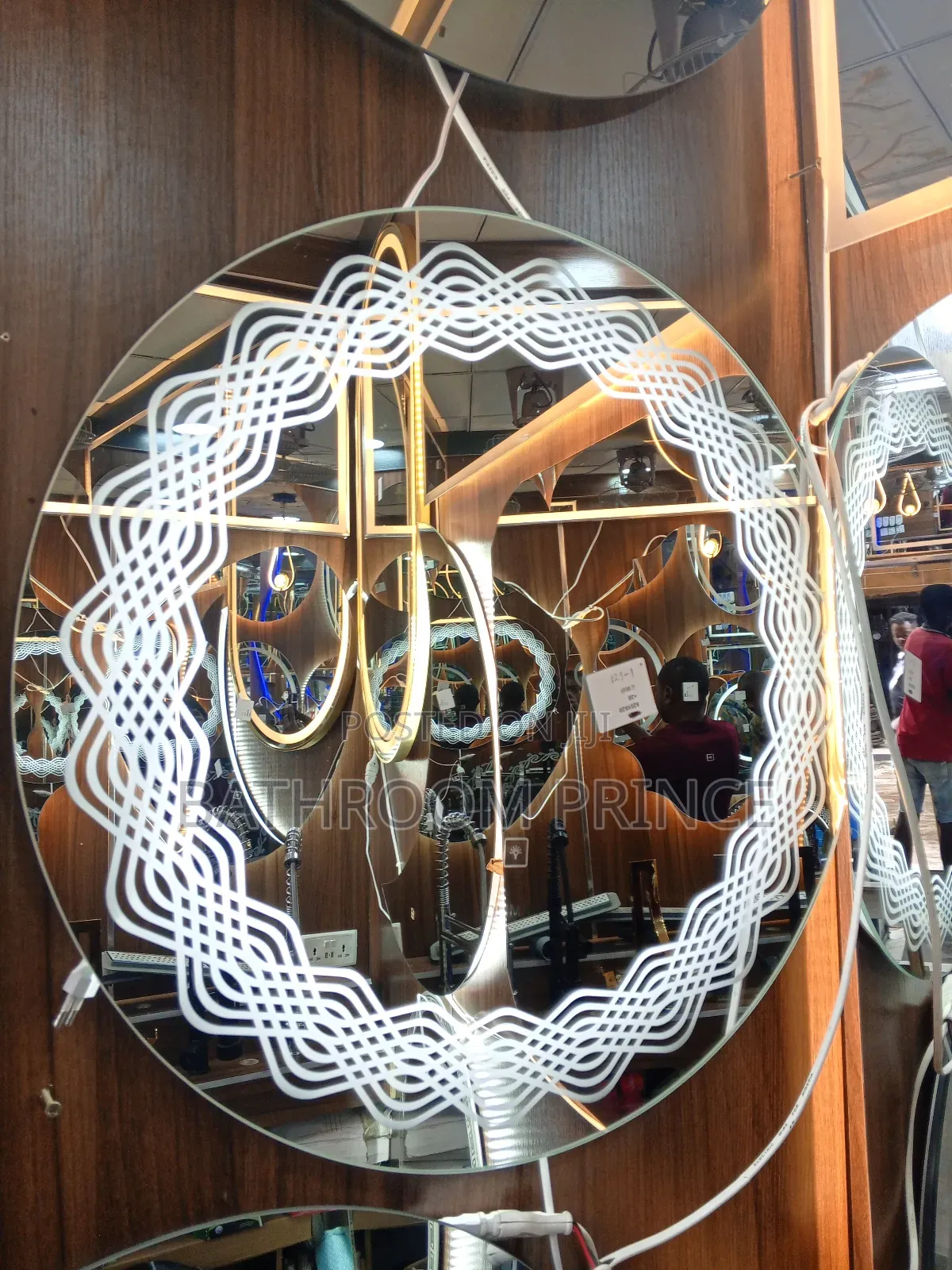 Led Mirror With Front Light