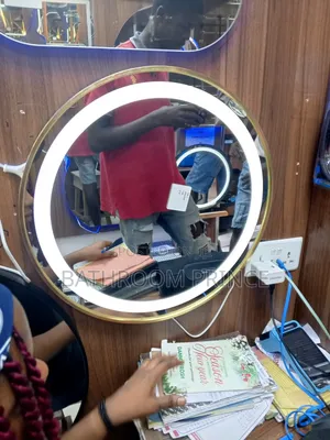 Led Mirror With Frame