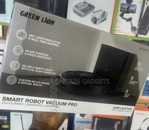 Green Lion Smart Robot Vacuum Pro 4000pa Suction With Carpet Boost