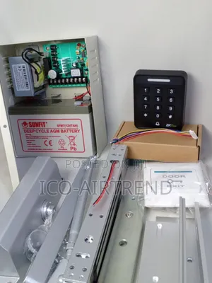 Card Access Control Reader Kits Maglock 280kg, Power Supply,
Battery