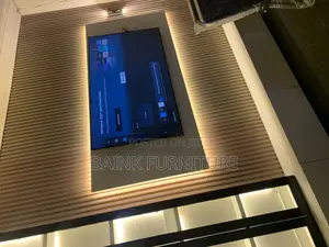 Flutted Panel Tv Stand