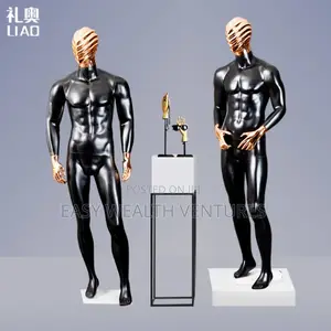 Boutique Luxury Shinny Gold and Silver Mannequins New Design