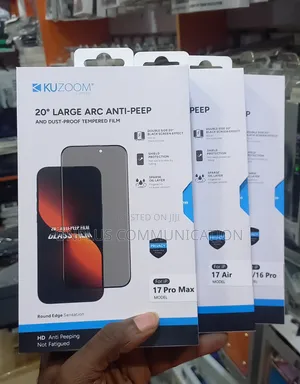 iPhone 17, 17pro, 17air, 17promax Privacy Screen Protector