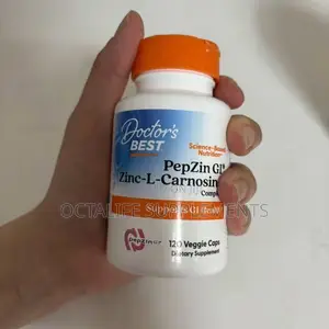 Doctor's Best, Pepzin Gi, Zinc-L-Carnosine Complex, 120 Veggie Caps