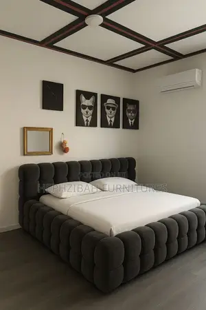 6 X 6 Black Bubble Bedframe
