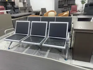 3 Seater Metal Waiting Chair for Office/Reception/Airport