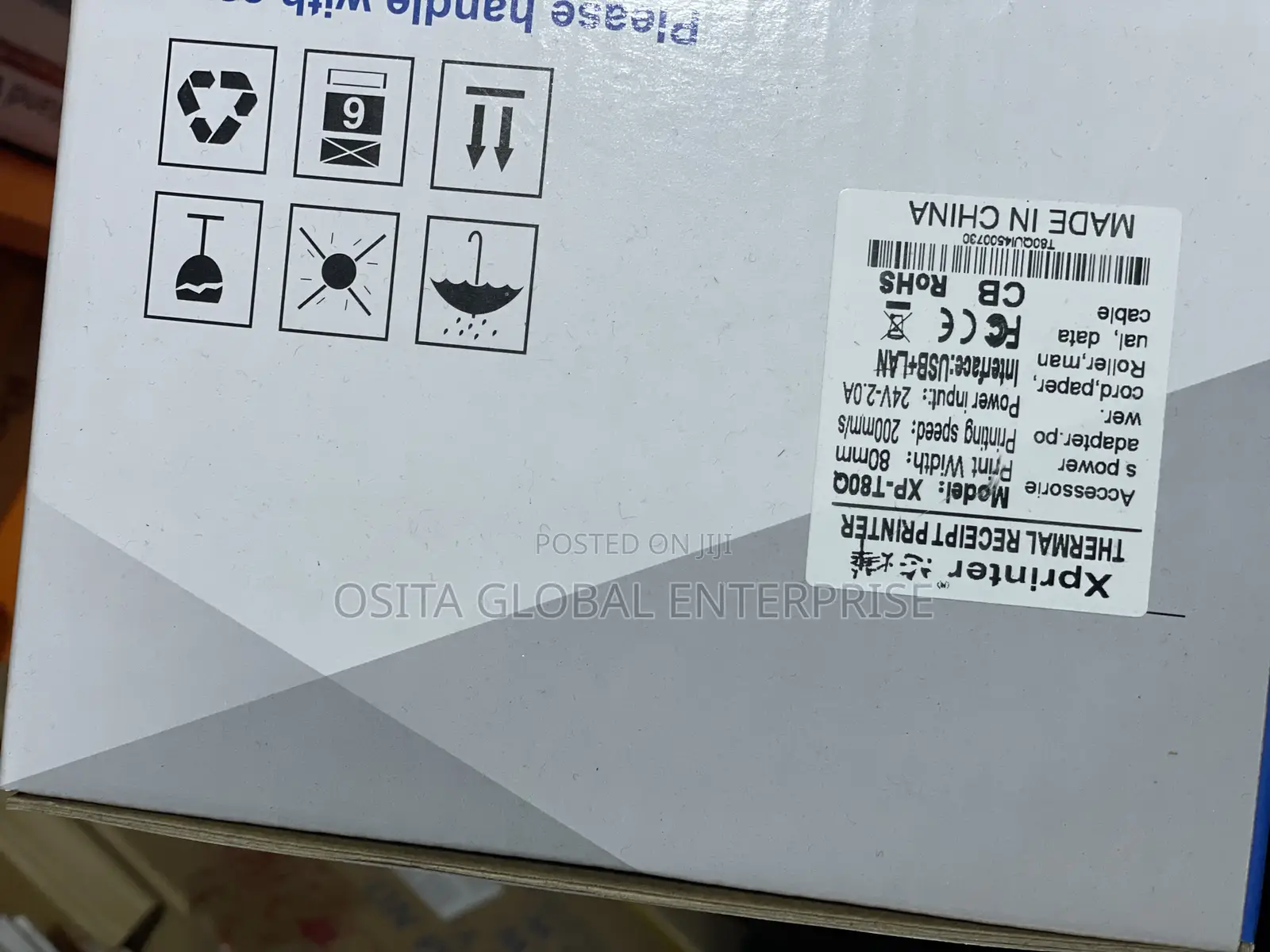 Usb and Lan Port Xprinter 80mm Printer