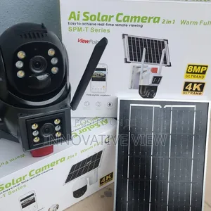 Dual Lens CCTV Security 4g CCTV Camera