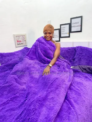 Purple  Fur Cotton