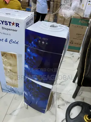 Brand New Polystar Pv-R6jx-5ffb Dispenser With Storage Cabinet