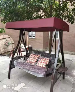 2 Seaters Swing Chair With Shelter