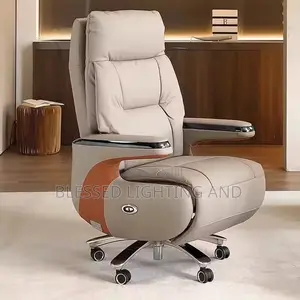 7-Point Vibrating Recliner Office Computer Chair With Wheels