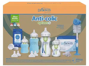 Dr Brown Antic-Colic Glass Bottle Set