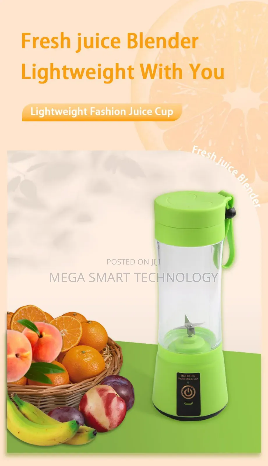 Rechargeable Fruit Blender