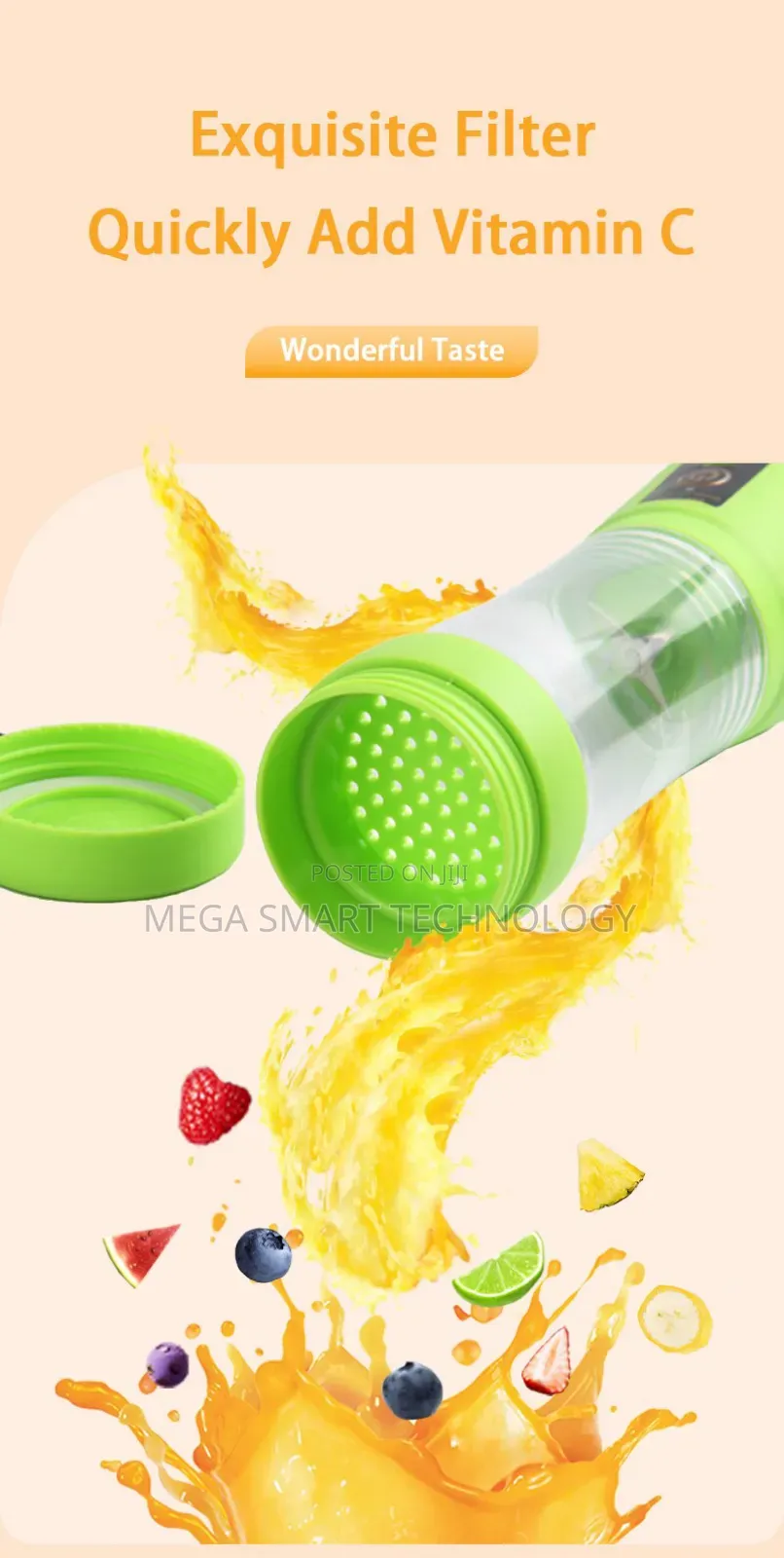 Rechargeable Fruit Blender