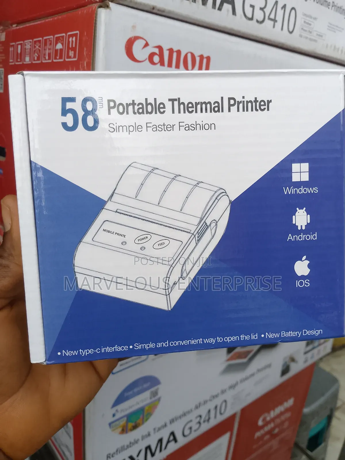 Portable Thermal Printer