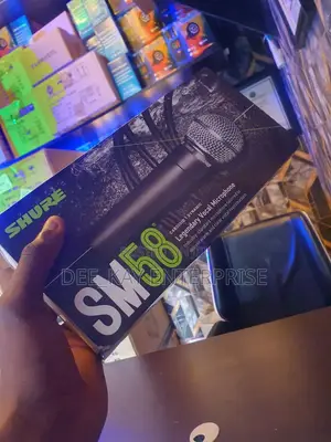 Original Shure Sm58 Dynamic Vocal Microphone