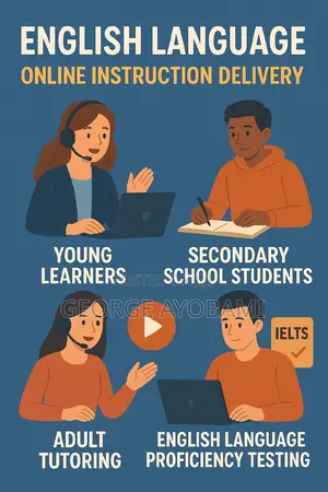 English Language and Oral English Online Tutoring.