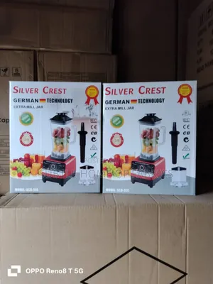 Powerful Silver Crest German Technology 2-in-1 Blender