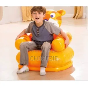 Children's Happy Animal Inflatable Chair