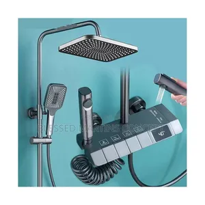 Executive Smart Led Piano Digital Standing Shower Mixer
