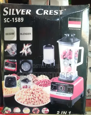 2in1 Silver Crest Blender 8650w