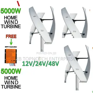 Revolutionize Your Home Energy: Clean, Powerful 5000w Vertical Windmil