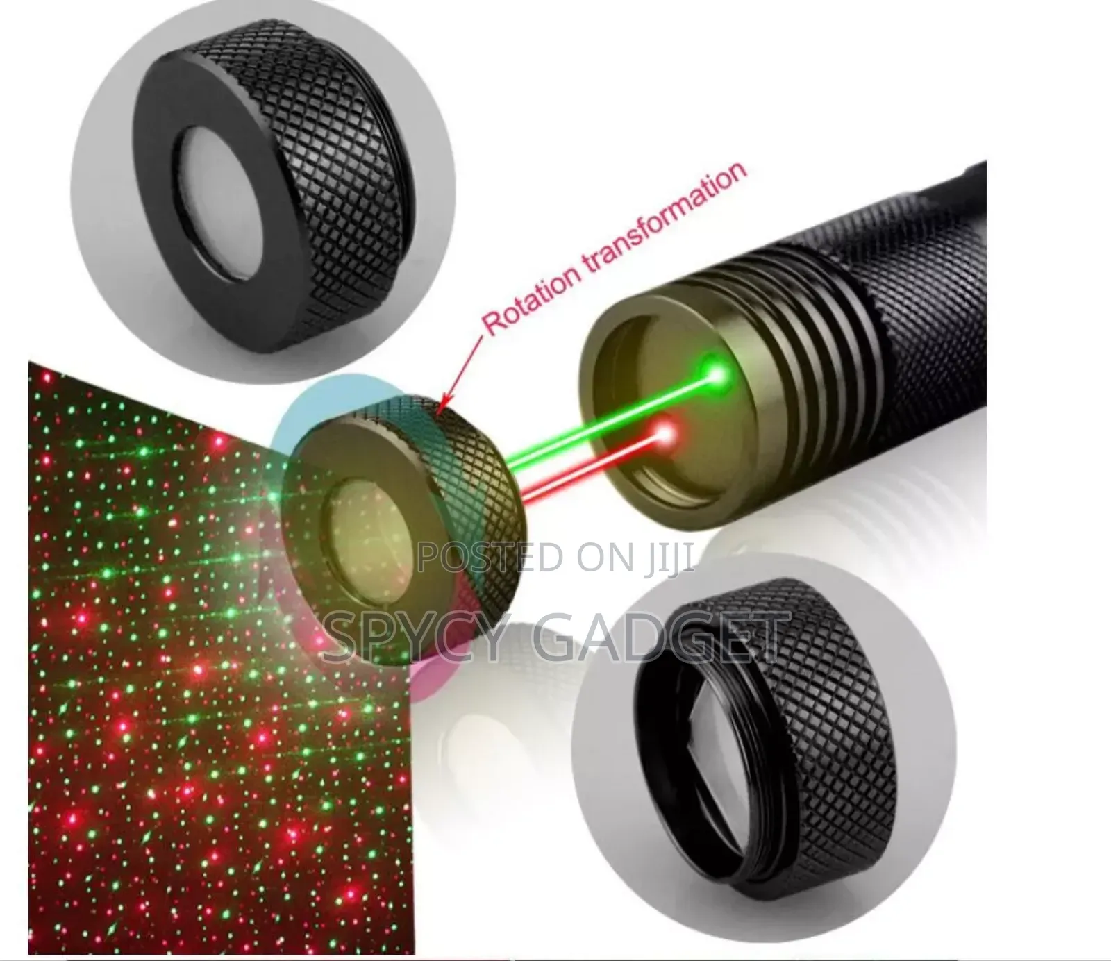 Dual Green Red Beam Laser Pointer