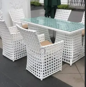 New Outdoor Design- Glass Table and Chairs
