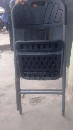 Plastic Folding Heavy Duty Metal Frame Chair