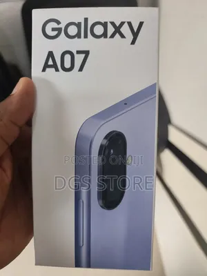 New Samsung Galaxy A07 4G 128 GB Black