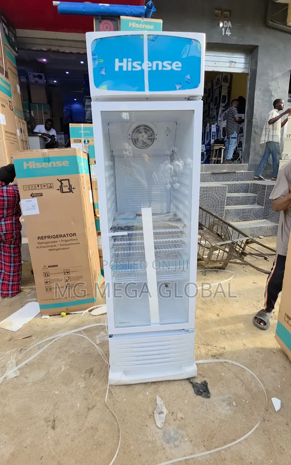 382l Chiller Display Refrigerator