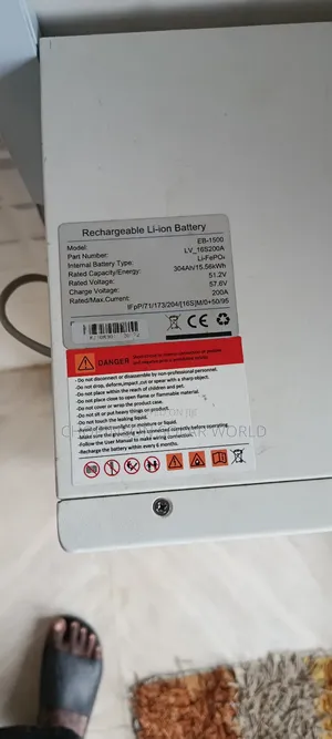 Solar Energy Luxus Lithium Ion Battery 15kwh