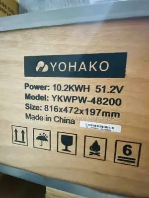 10.2kwh Lithium Ion Battery Yohako