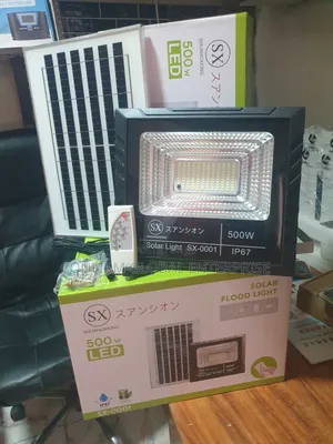 Powerful 500w Solar Floodlight Will Panel