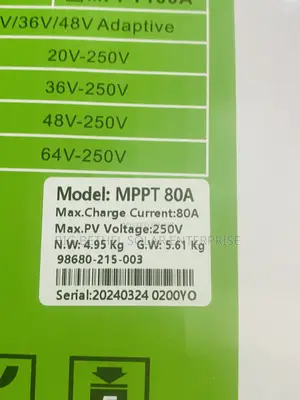 Yohako MPPT Charge Controller 80ah