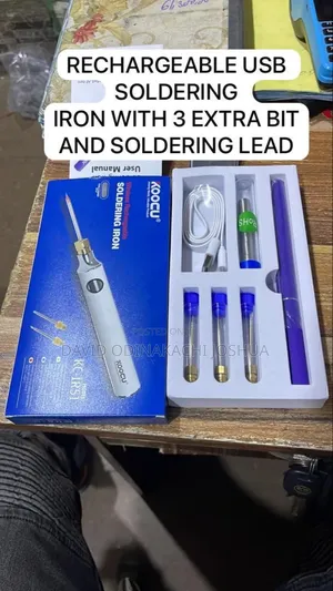 Koocu Kc-Ir52 All in One Rechargeable Usb Soldering Iron