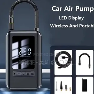 Portable Wireless Car Tire Air Pump Usb Rechargeable Electric Air Pump