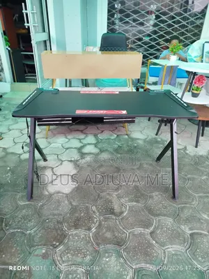 Gaming Table With Cup Holder